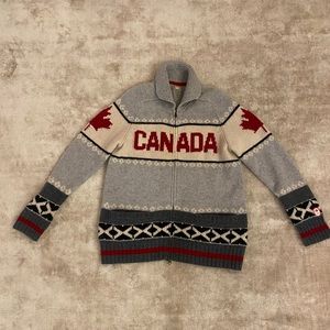 HUDSON BAY CANADA Olympics Wool Sweater XL